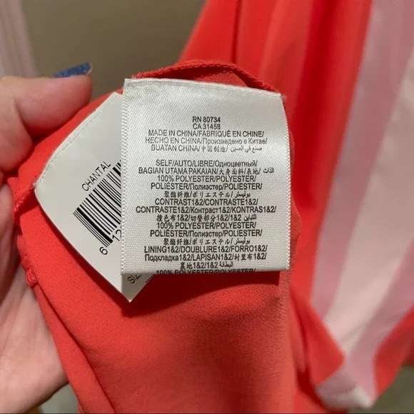 BCBGMaxAzria Chantal Dress Ambrosia Combo Size XS - Picture 8 of 8